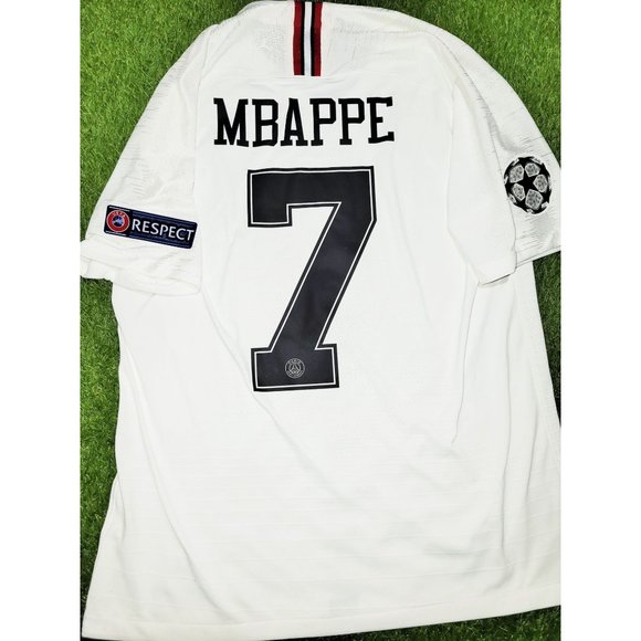 Mbappe Psg Paris Saint Germain JORDAN PLAYER ISSUE 2018 2019 Third Soccer Jersey - Picture 1 of 12